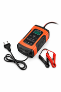 12V Smart Intelligent LCD Battery Charger – Universal for Cars & Motorcycles